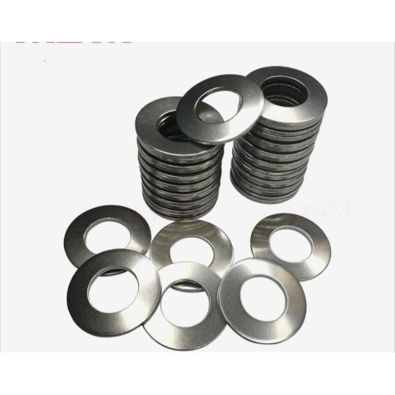 Jual disk spring jerman/ disk spring coklat, hitam, stainless/ disk ...