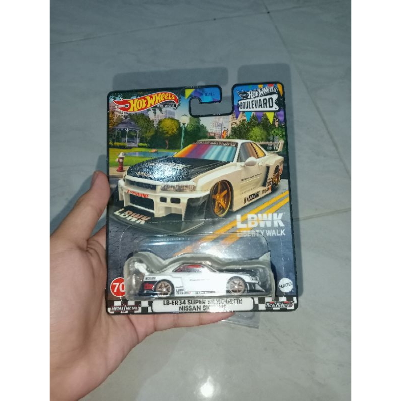 Jual Hot Wheels Premium LBWK ER-34 Japan Card | Shopee Indonesia