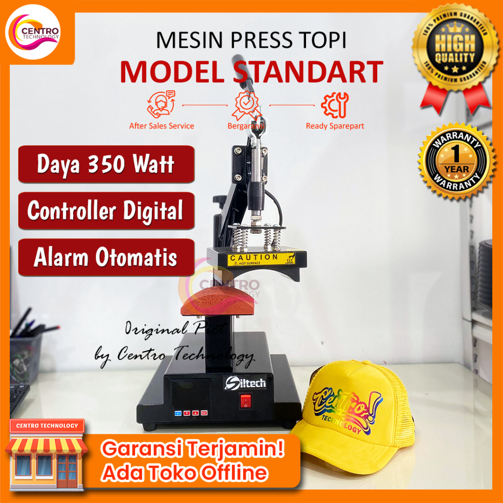 Jual Mesin Press Topi Standart Sejuta Umat (Murah, Meriah, Awet ...