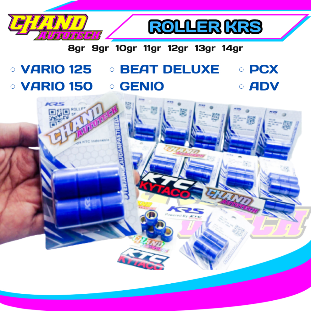Jual Roller Racing Vario 125 150 Pcx Adv Genio Beat Deluxe Roller ...