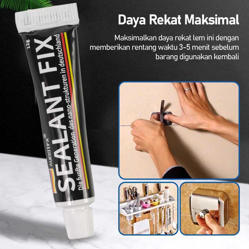 Jual Lem Besi Super Kuat Lem Anti Bor Cepat Kering Sealant Fix Lem