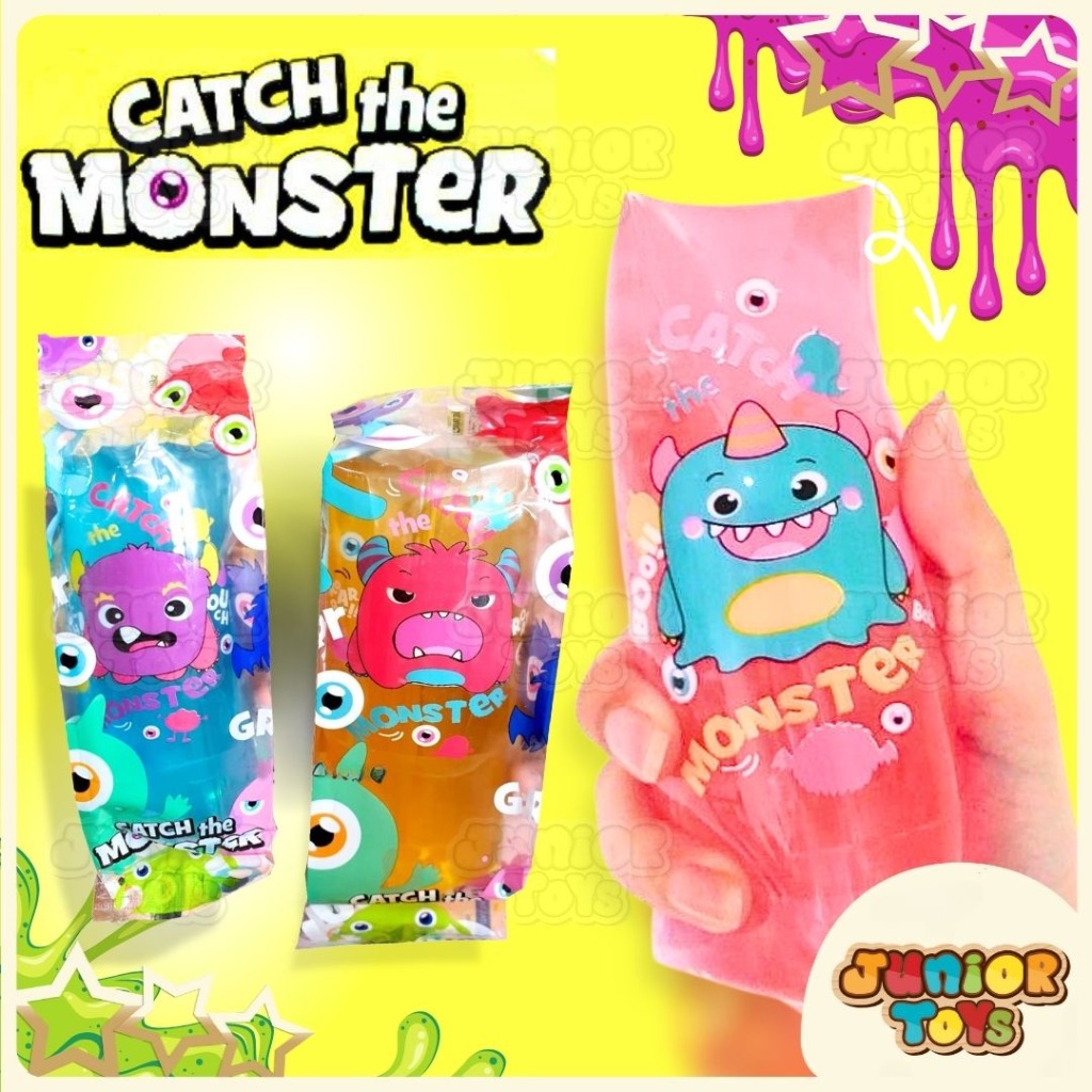 Jual Rhino Catch The Monster Mainan Anak Squishy Licin Isi Air Tidak