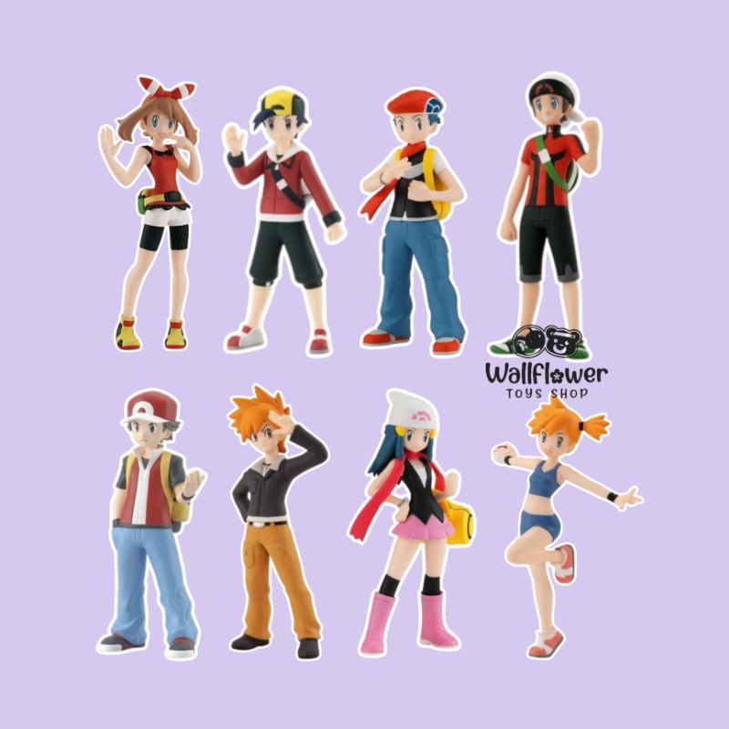 pokémon trainers フィギュア POK MON TRAINERS シリーズからゼイユと