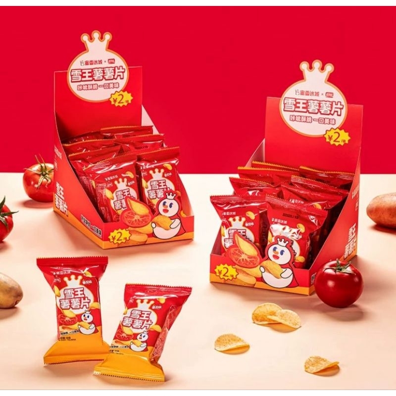 Jual MIXUE CHIPS, CIKI MIXUE RASA TOMAT | Shopee Indonesia