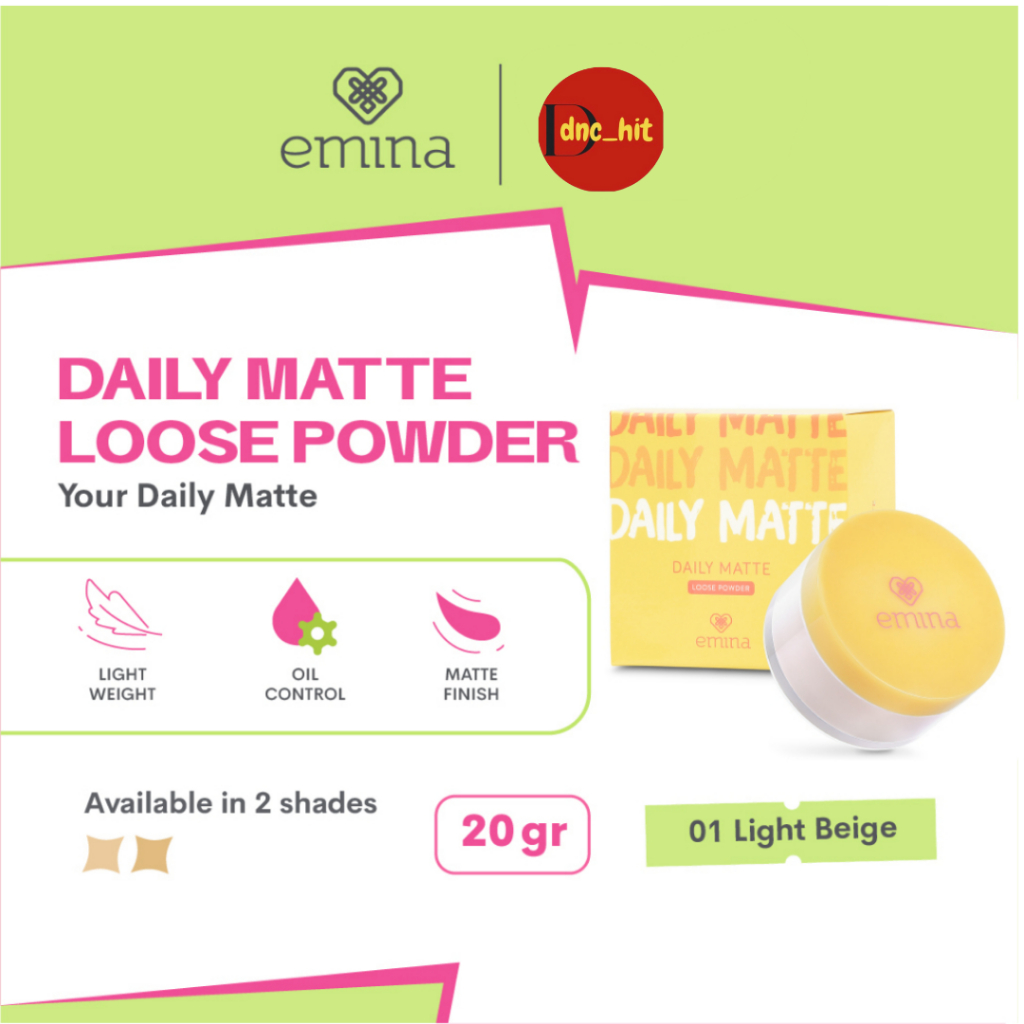 Jual Emina daily matte loose powder | Shopee Indonesia