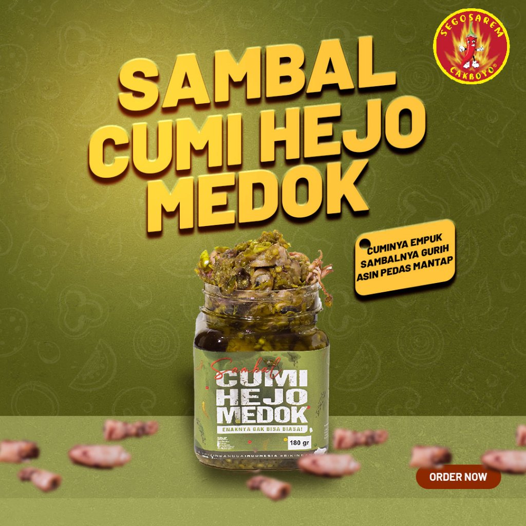 Jual Sambal Cumi Hejo Medok | Shopee Indonesia