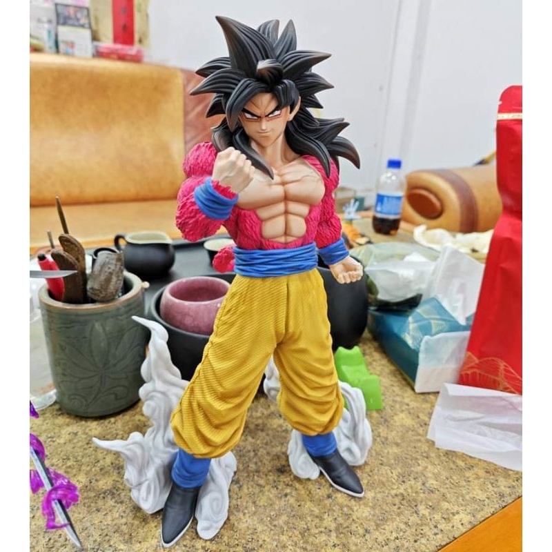 Jual Dragon Ball Gt Recast Statue Son Goku Ssj4 Figure Shopee Indonesia