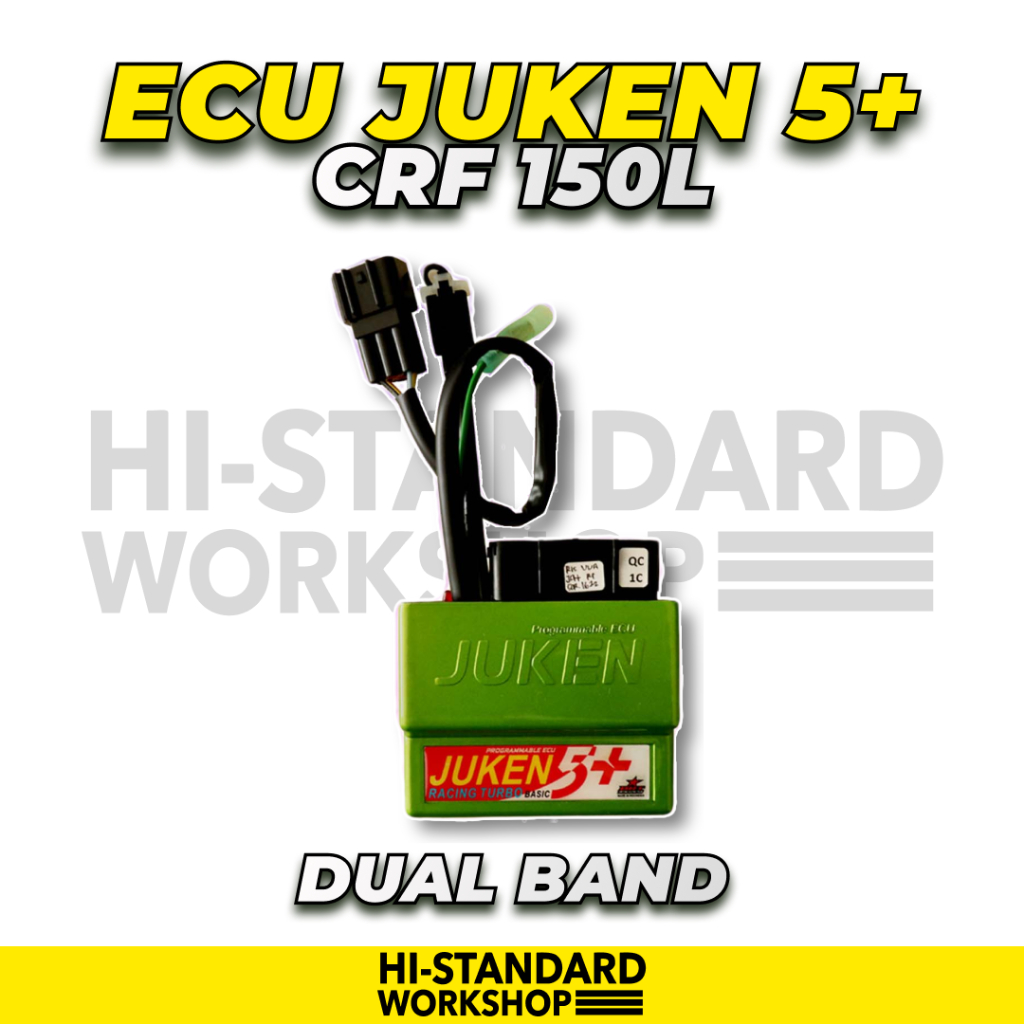 Jual CRF 150L ECU JUKEN 5+ DUAL BAND BRT HONDA CRF 150L SUDAH DI