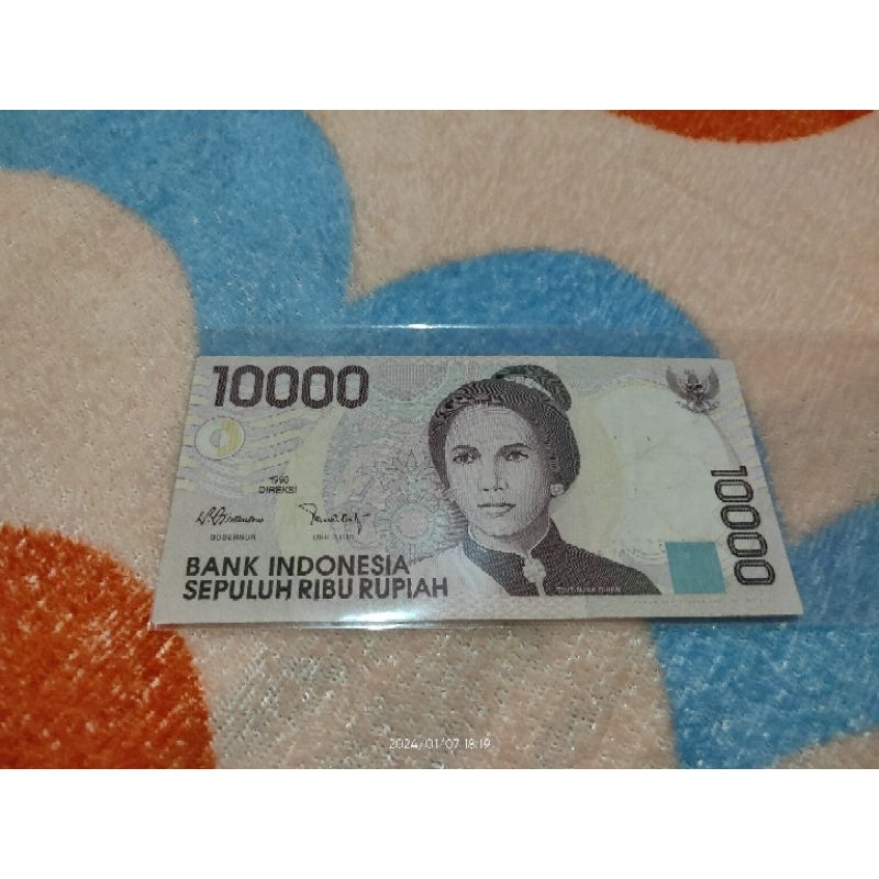 Jual Uang Kuno 10000 Rupiah Cut Nyak Dien Shopee Indonesia