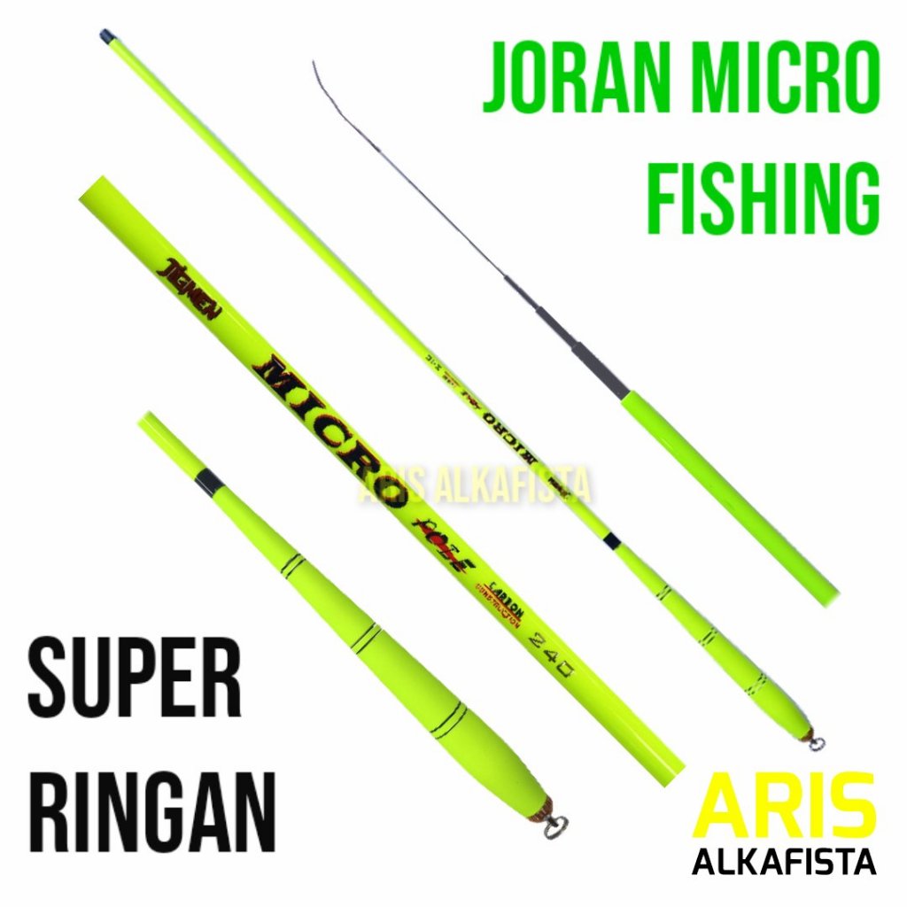 Jual Joran Micro Fishing JIGMEN MICRO POLE Carbon Construction