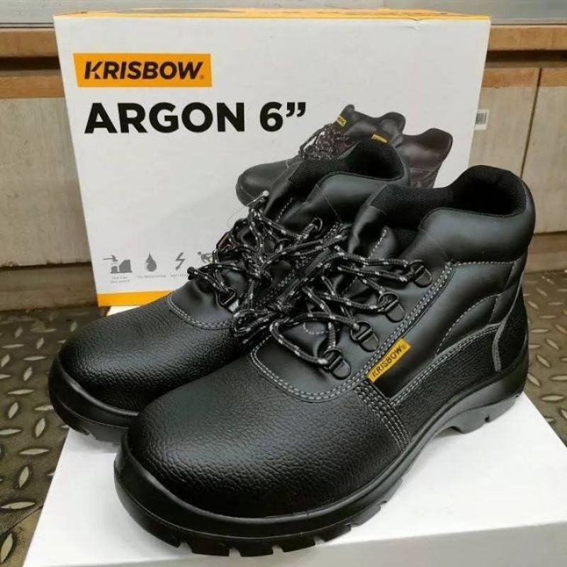 Jual Sepatu safety Krisbow Argon 6'' ORIGINAL size 43 (minus box