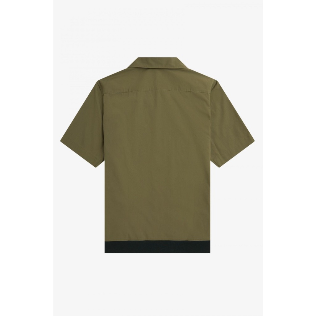 Jual Fred Perry Ribbed Hem Revere Collar Shirt (M5705-Q55) Original ...