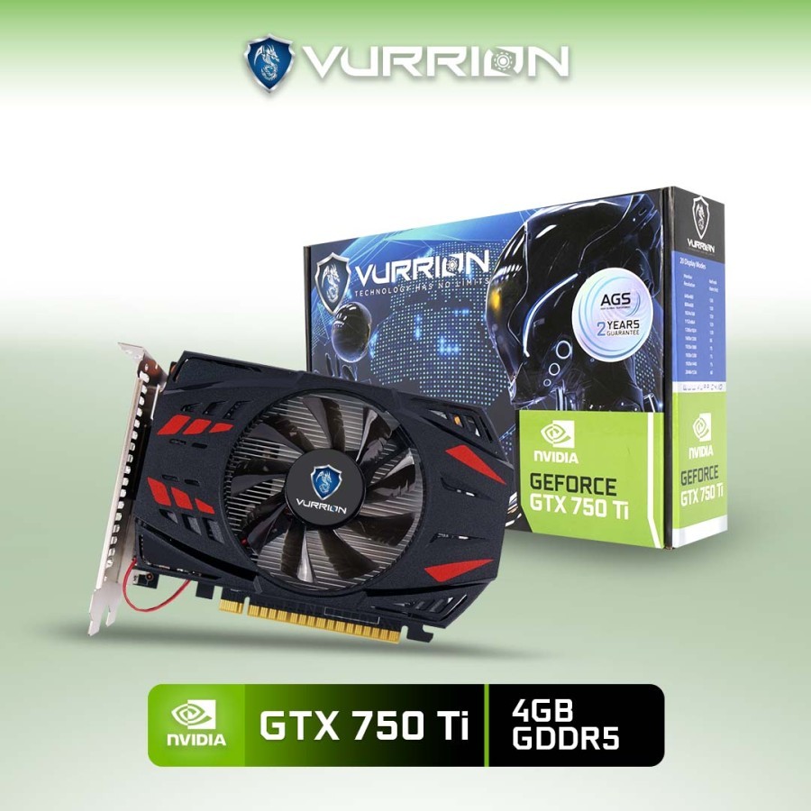 Jual VGA CARD GTX 750TI 4GB DDR5 128BIT | Shopee Indonesia