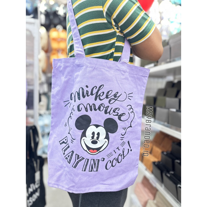 Tote bag miniso online shopee