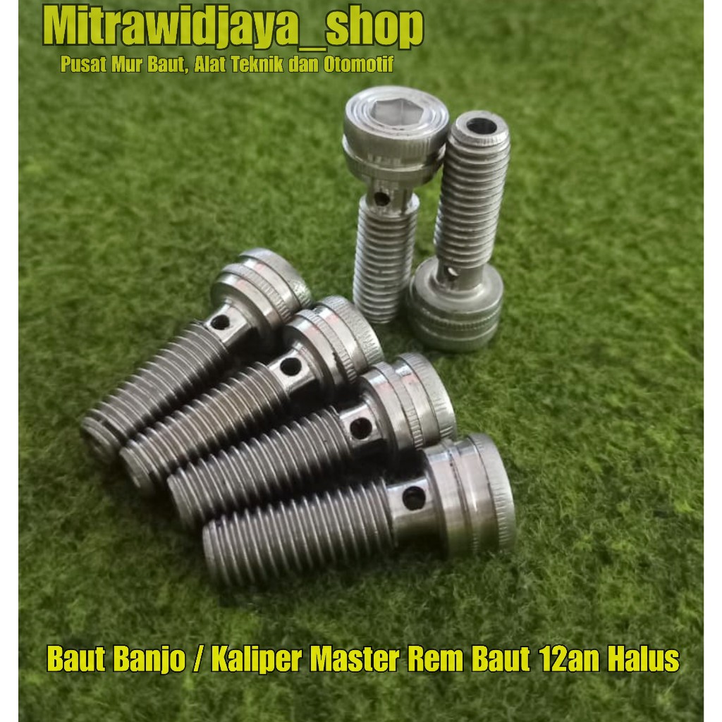 Jual Baut Nepel Baut Banjo Selang Rem Probolt Stainless Baut Selang Rem