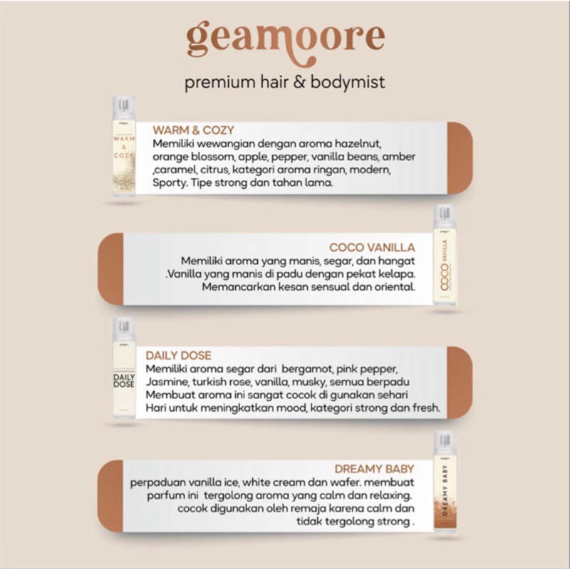 Jual BEAUTYBY.NADS | GEAMOORE HAIR AND BODY MIST PARFUME GENTONG PARFUM ...