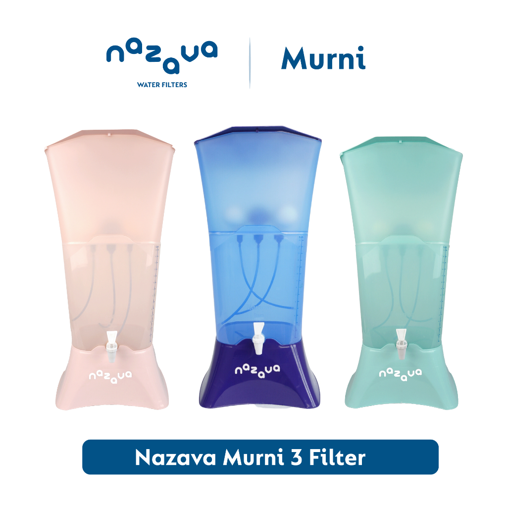 Jual Nazava Murni 3 Filter Filter Air Minum Penyaringan Ekstra Cepat Shopee Indonesia