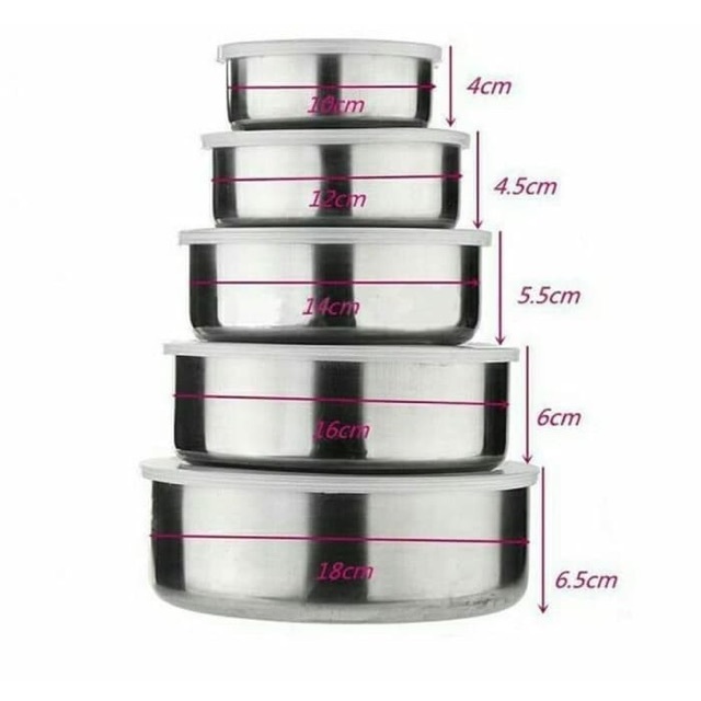 Jual FRESH BOX STAINLESS - SET ISI 5 PCS PROTECT FRESH BOX RANTANG ...