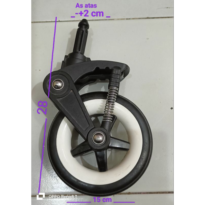 Jual roda stroller top