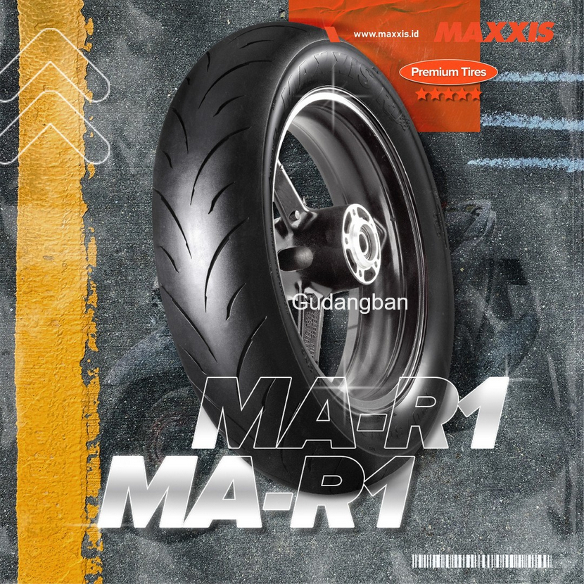 Jual ( MA-R1 ) MAXXIS MA R1 90 / 80 TUBELESS Ban Balap Soft COMPOUND ...