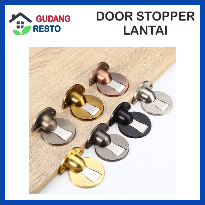 Jual Door Stop Magnet Stopper Penahan Pintu Ganjal Pengaman Baut Tempel ...