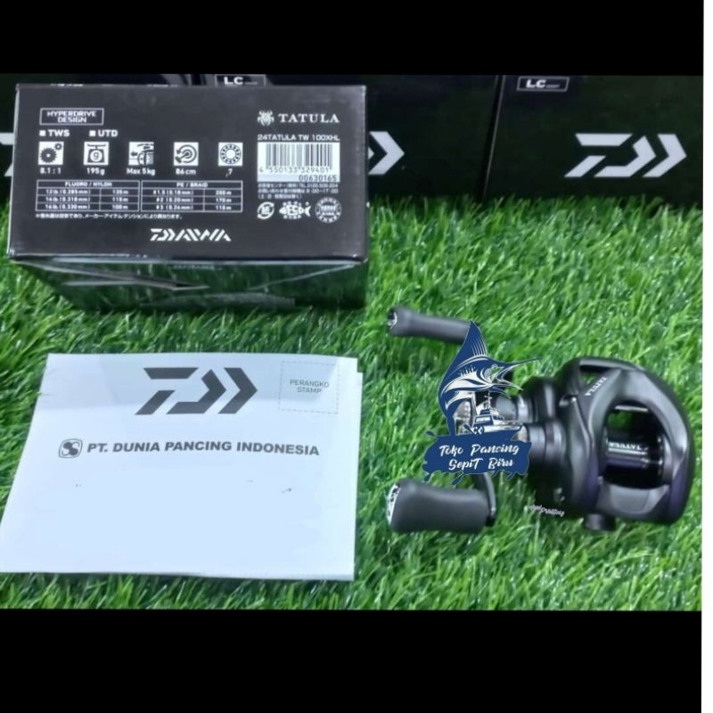 Jual REEL BAIT CASTING DAIWA TATULA TW 100XHL LEFT HANDLE NEW 2024 ...