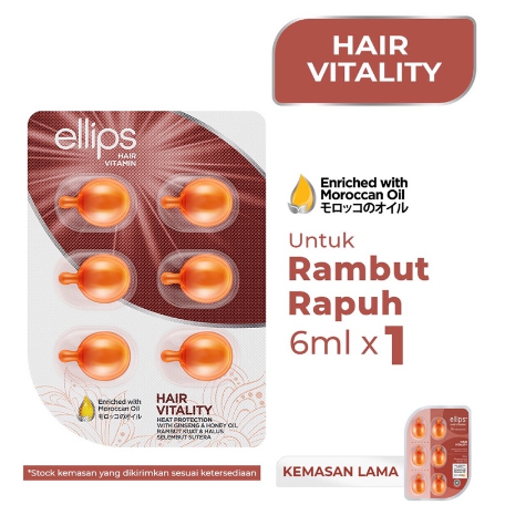 Jual Ellips Hair Vitamin Pro Keratin Isi Butir Shopee Indonesia