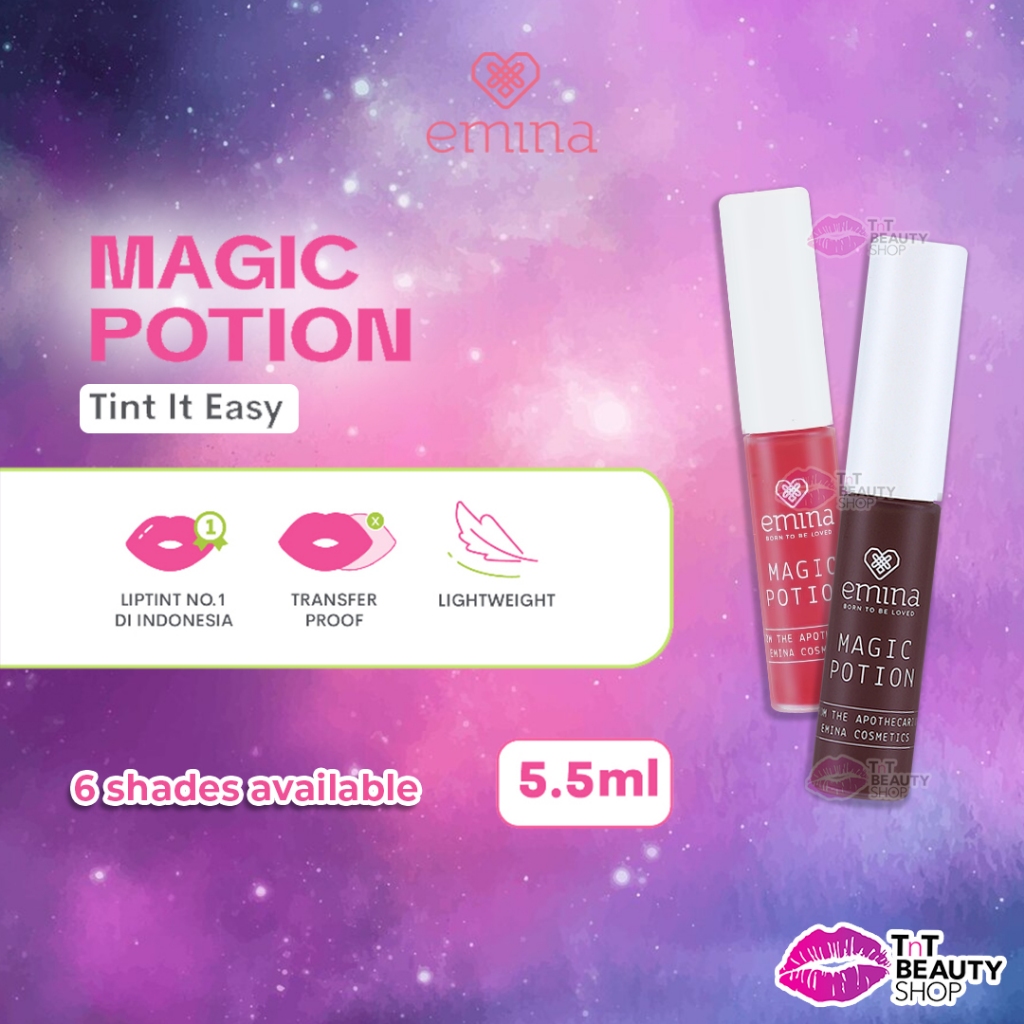 Jual [ NEW SHADE ] Emina Magic Potion Lip Tint / Liptint Shopee Indonesia