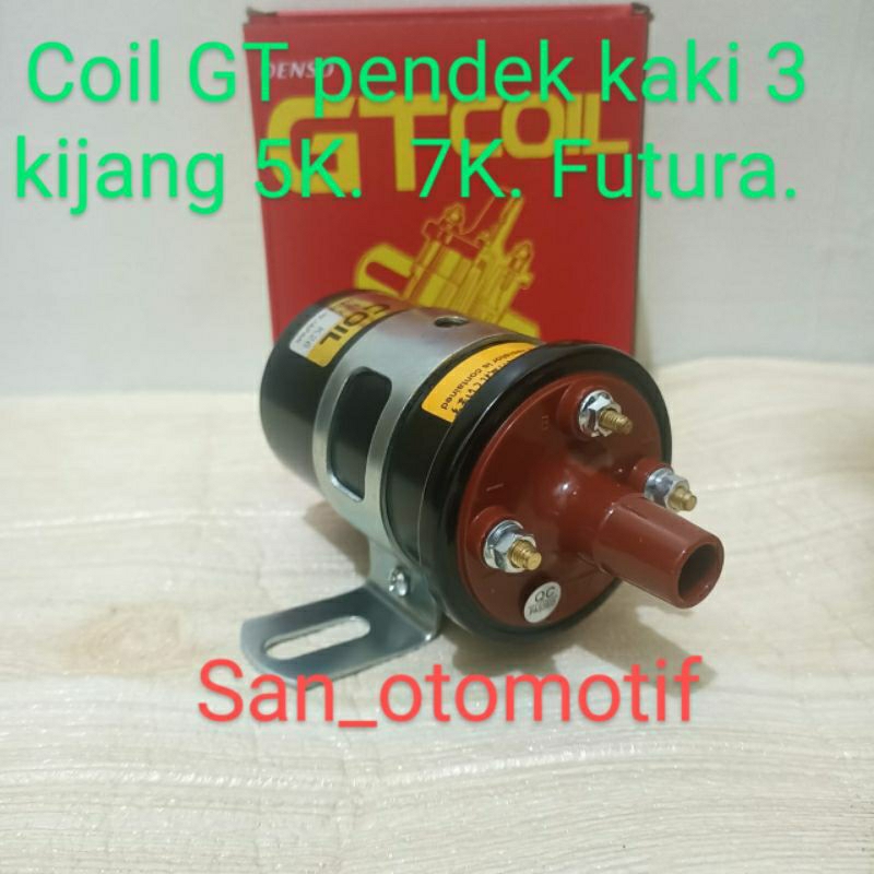 Jual ignetion coil koil pendek kijang 5k 7k GT Denso original japan ...