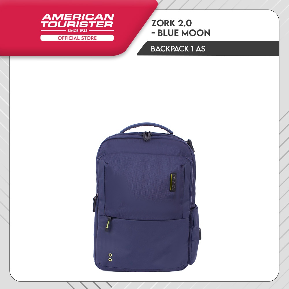 Jual American Tourister Zork 2.0 Backpack 1 AS Blue Moon Shopee