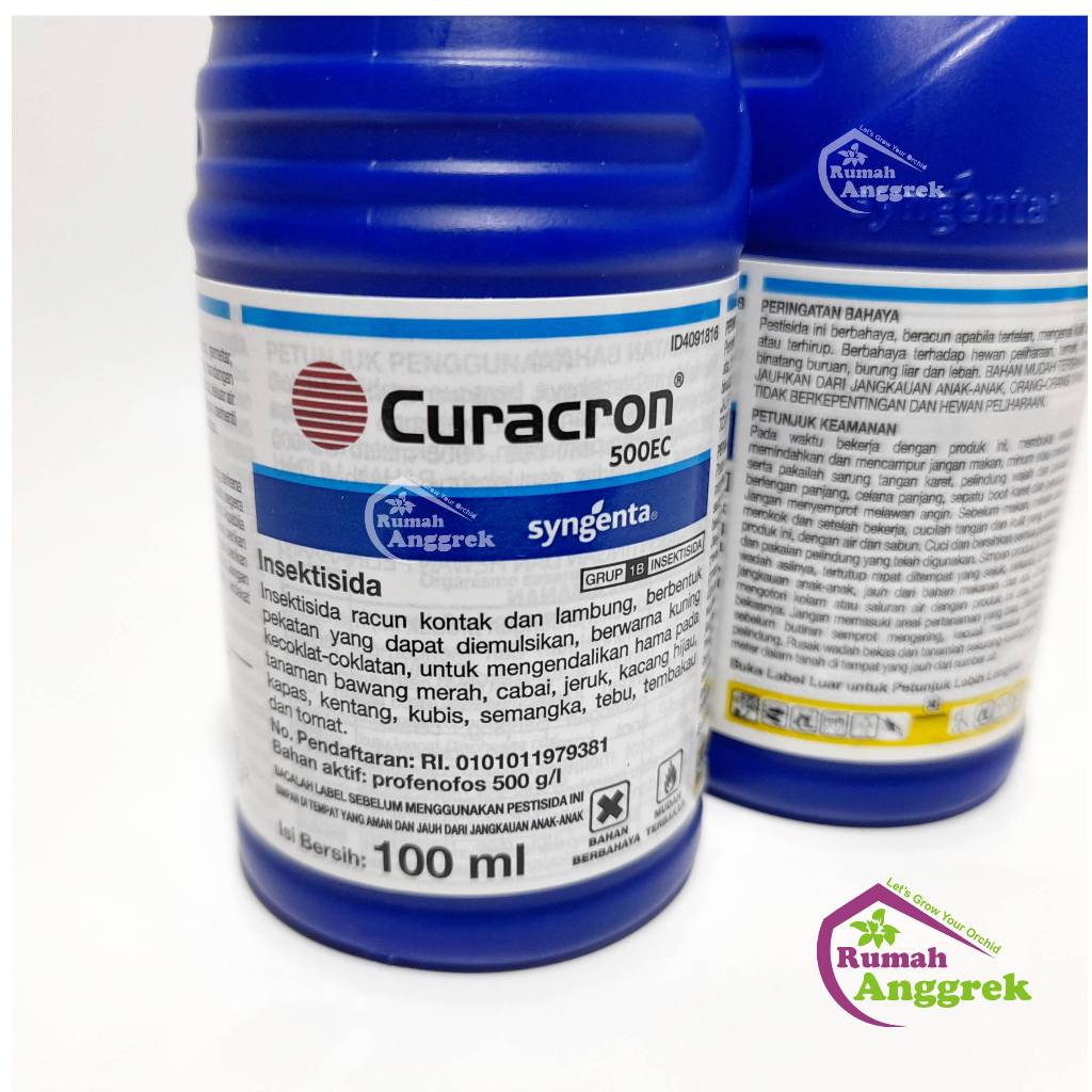 Jual Insektisida Curacron 500 EC 100 ml syngenta profenofos obat hama ...