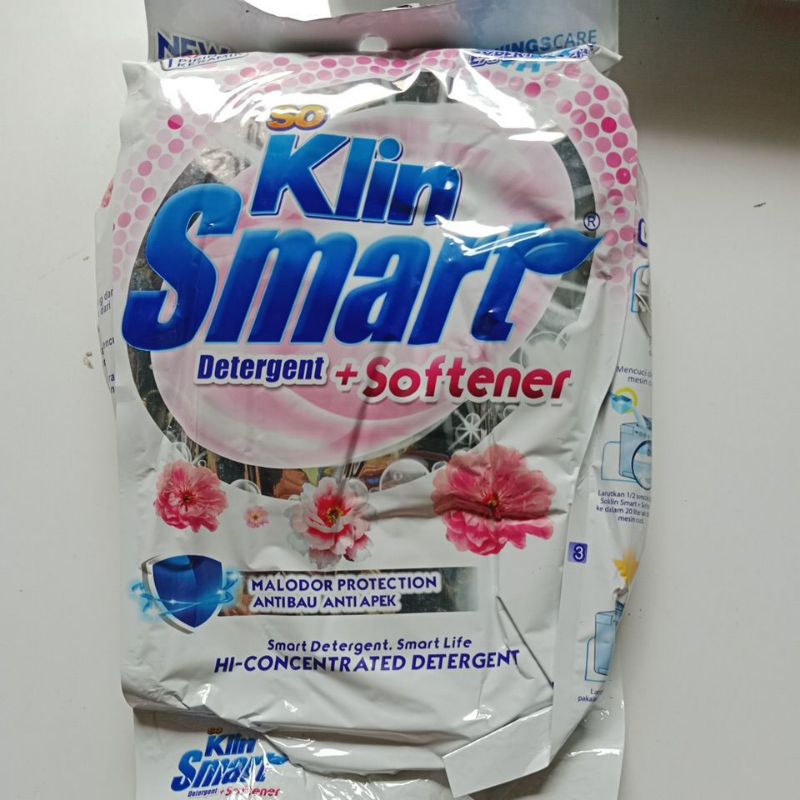 Jual SO KLIN SMART DETERGENT + SOFTENER FREE PIRING KERAMIK 800 gr ...