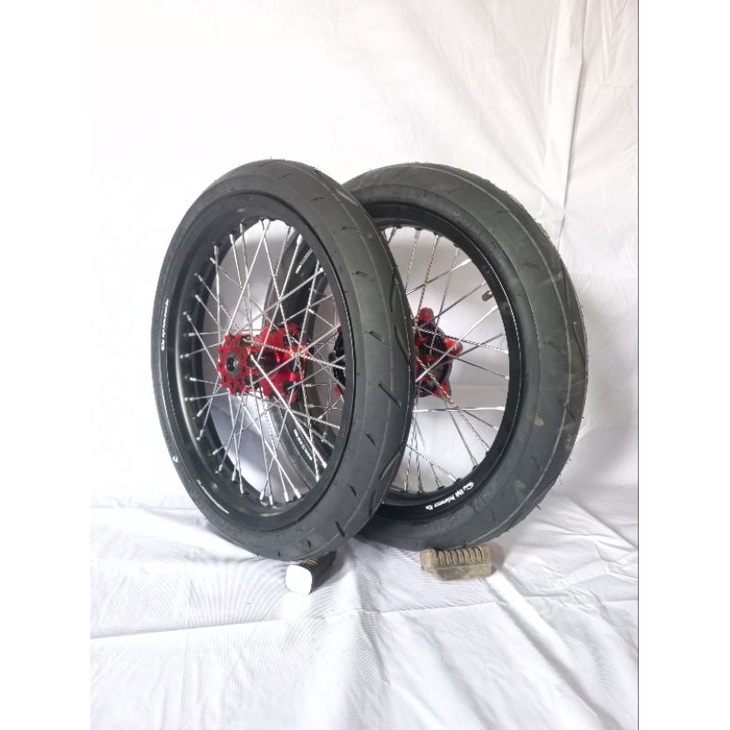 Jual Roda Velg Velah Pelek Veleg Ban Roda Supermoto Semi Cacing Crf L Termurah