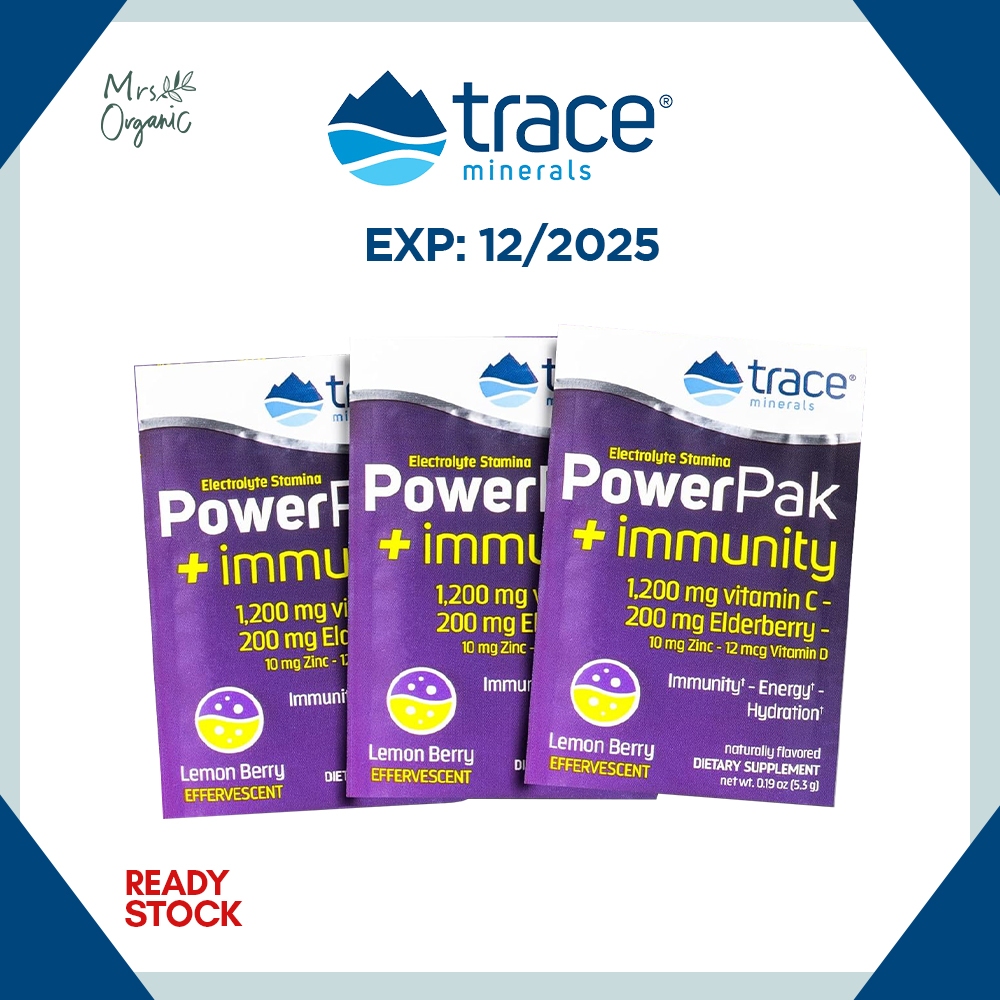Jual Trace Mineral Electrolyte Stamina PowerPak Immunity Lemon Berry