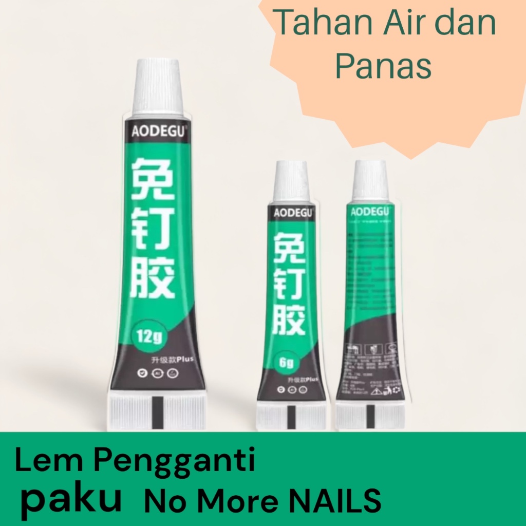 Jual Lem Pengganti Paku Tembok No More Nail Glue Superkuat Gram Shopee Indonesia