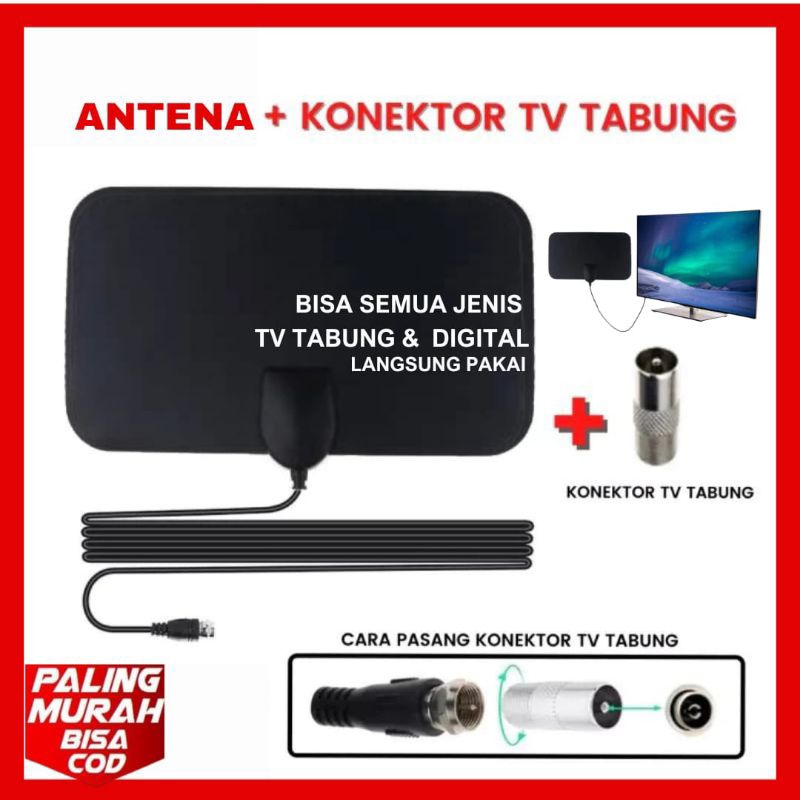 Jual ANTENA TV DIGITAL/TV TABUNG DVBT2 4K HASIL GAMBAR JERNIH BISA