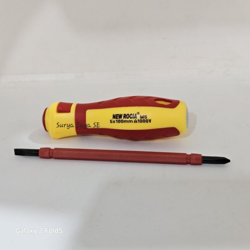 Jual Obeng Listrik Tespen Bolak Balik Rocia | Shopee Indonesia