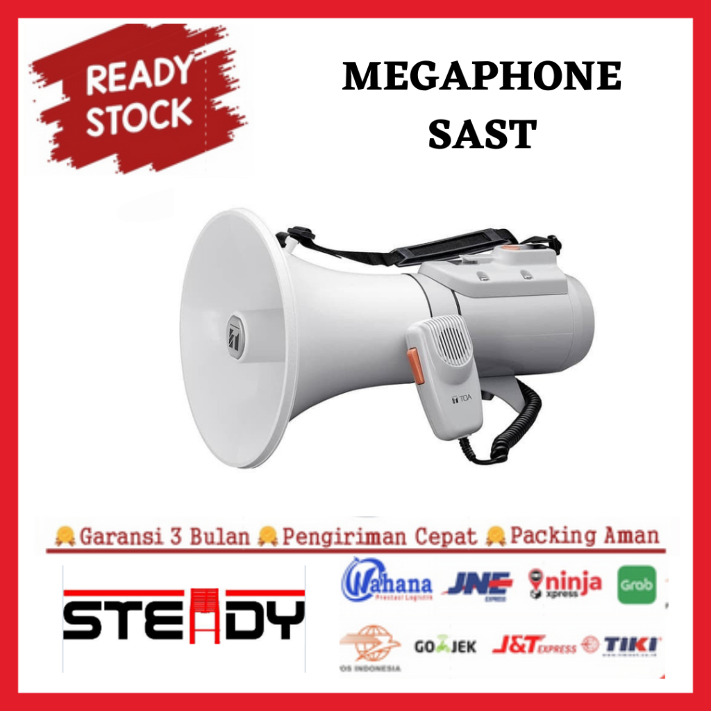 Jual Speaker TOA Model Sast Portable Megaphone Sirine Demo Portable Toa