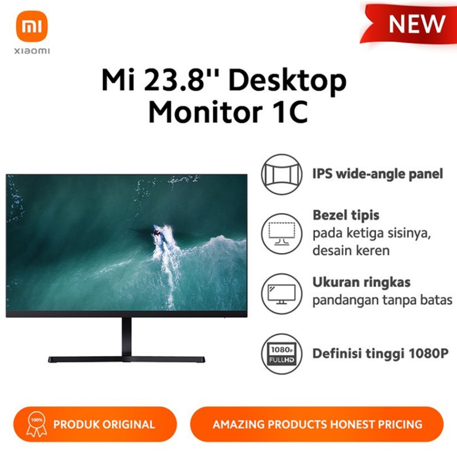 Jual Monitor XIAOMI 23.8" Desktop 1C RMMNT238NF | Shopee Indonesia