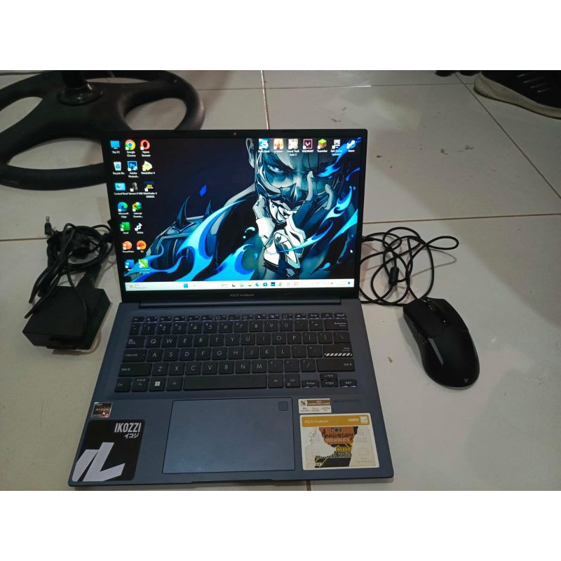 Jual Asus Vivobook 14x M1403qa Vips551 Ryzen 5 5600h 8gb 512ssd Vega7 W11ohs 140wuxga Ips Ram 7043