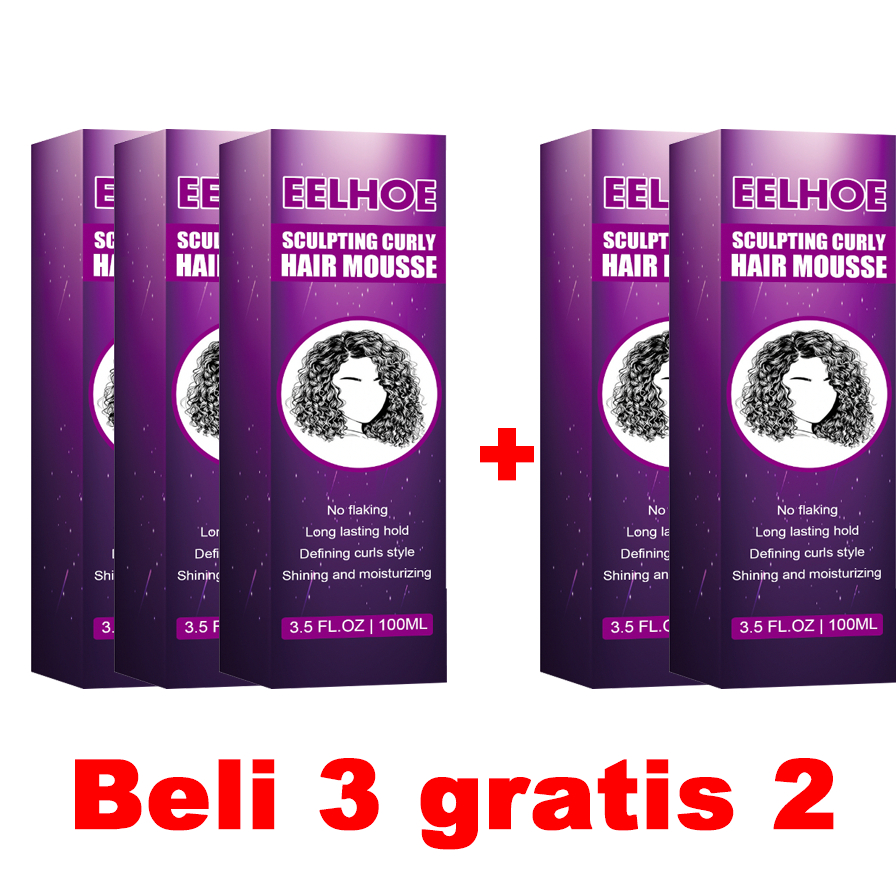 Jual Curl Gel curling cream gel rambut keriting hair spray elastin ...