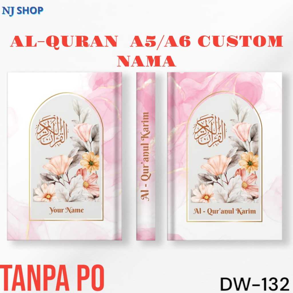 Jual [ AL-Qur'an ] -Variasi Quran A5/A6 Custom Nama Hardcover Bisa ...