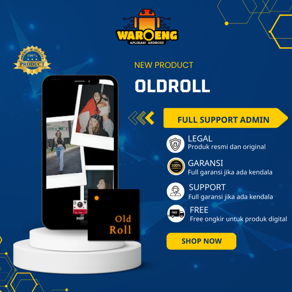 Jual OldRoll Premium 1 Tahun Murah Bergaransi | Shopee Indonesia