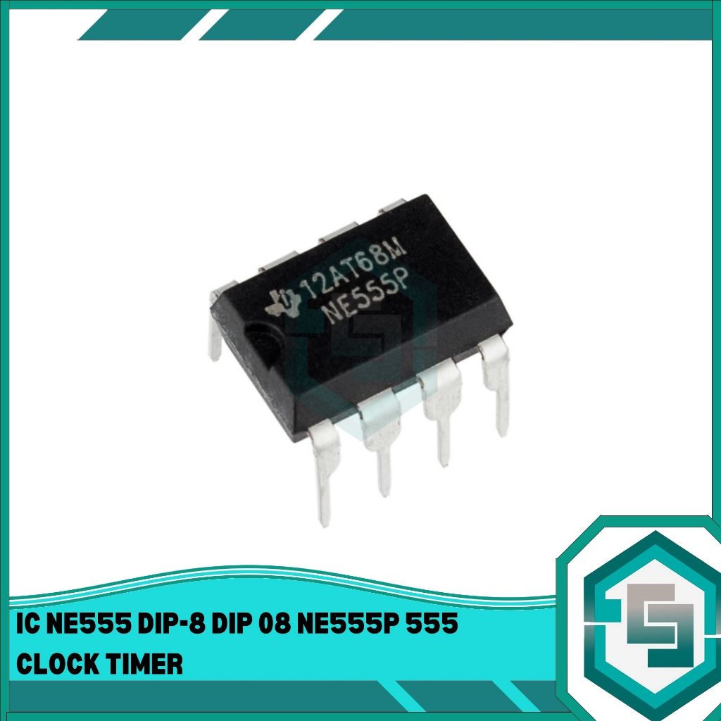 Jual IC NE555 DIP-8 DIP 08 NE555P 555 CLOCK TIMER | Shopee Indonesia