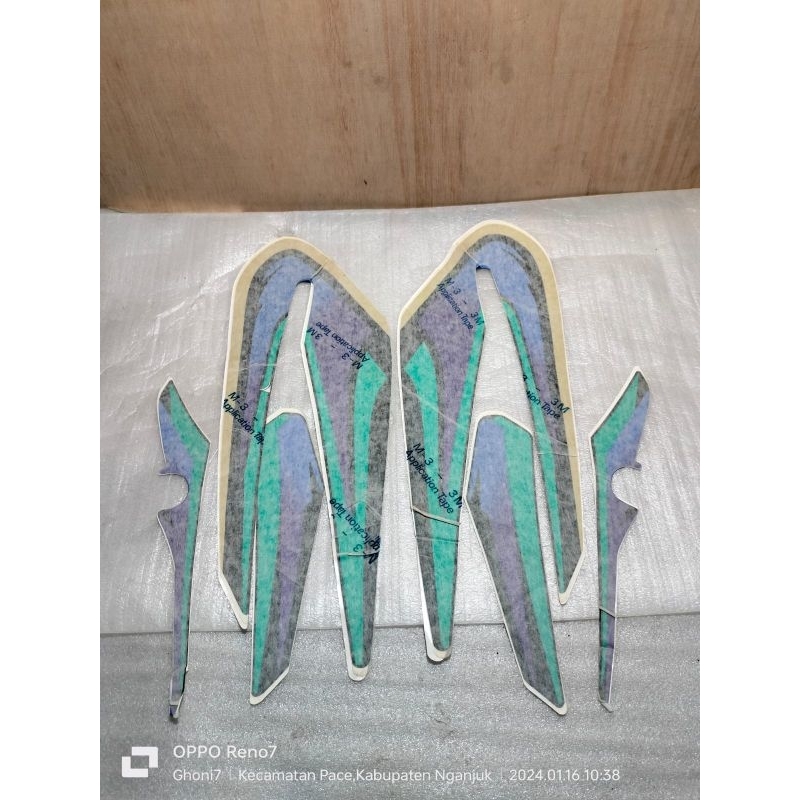 Jual Striping stiker body kanan kiri full set RXS tahun 1996 warna ...