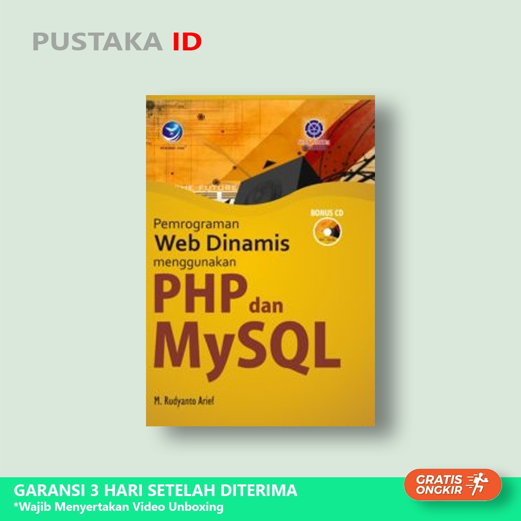 Jual Buku Pemrograman Web Dinamis Menggunakan PHP Dan MySQL + Cd ...