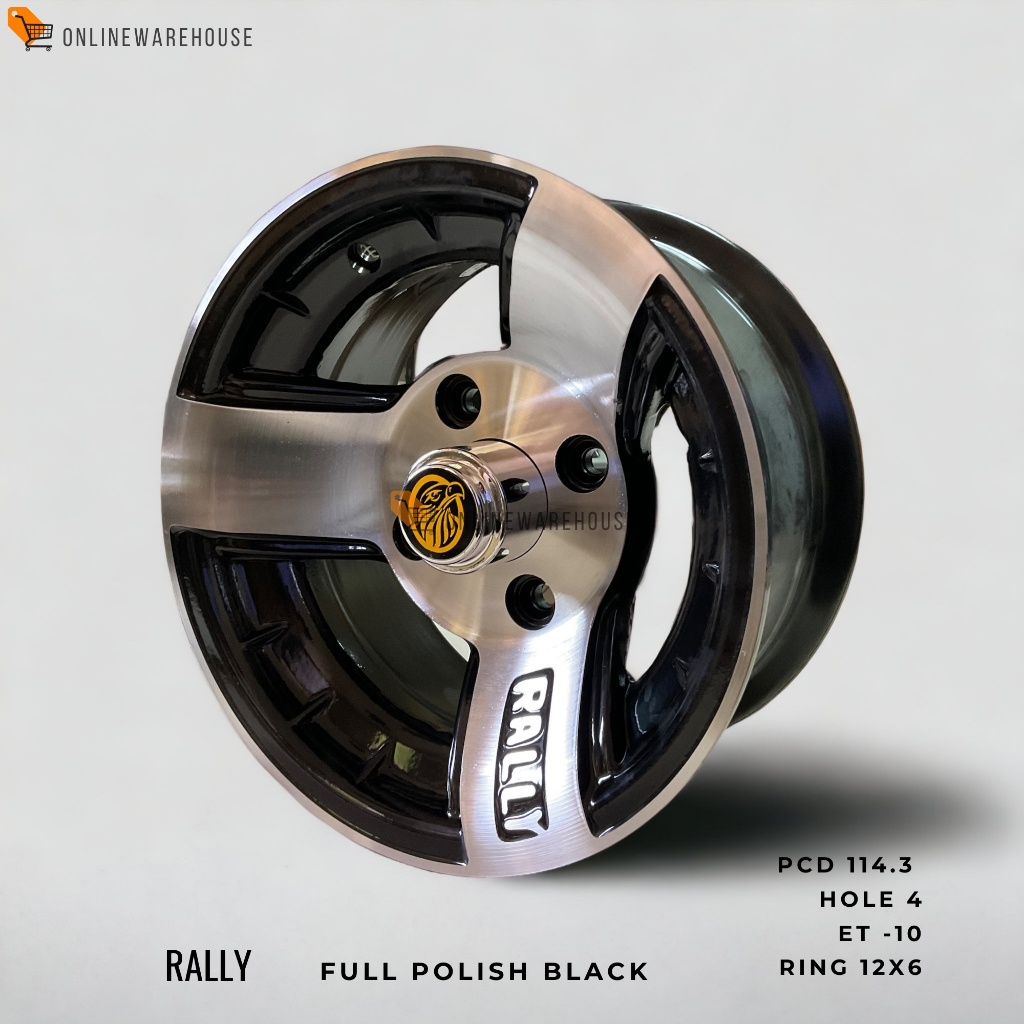 Jual VELG RALLY 12X6 | Shopee Indonesia