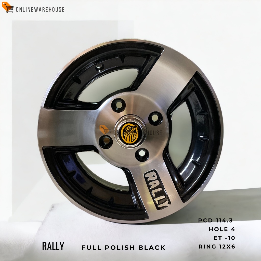 Jual VELG RALLY 12X6 | Shopee Indonesia