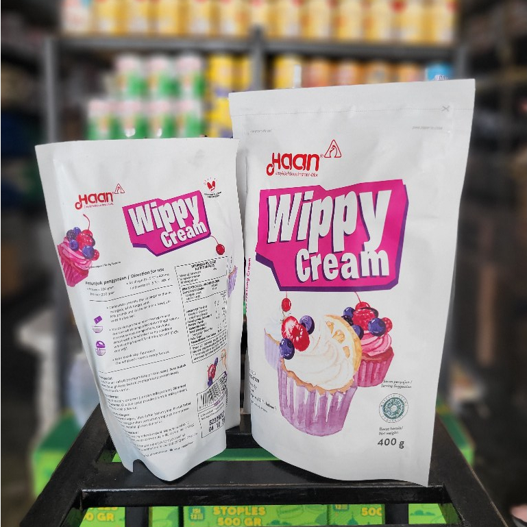Jual Wippy Cream Haan ukuran 200 gr | Shopee Indonesia