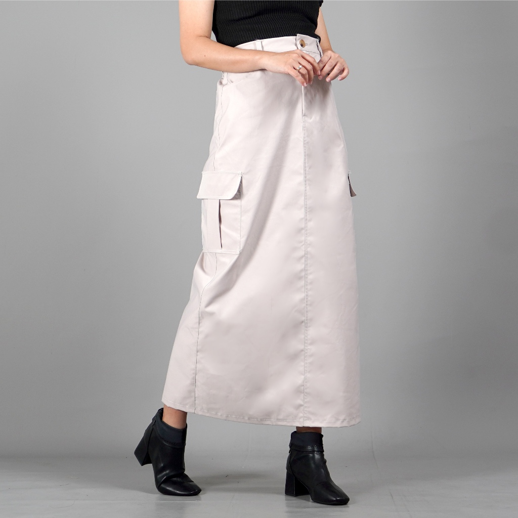 Jual Okechuku MAGGIE Rok Cargo Bawahan Wanita Kekinian Model Terbaru ...